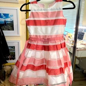 Adorable Girls Pink Dress with Bow